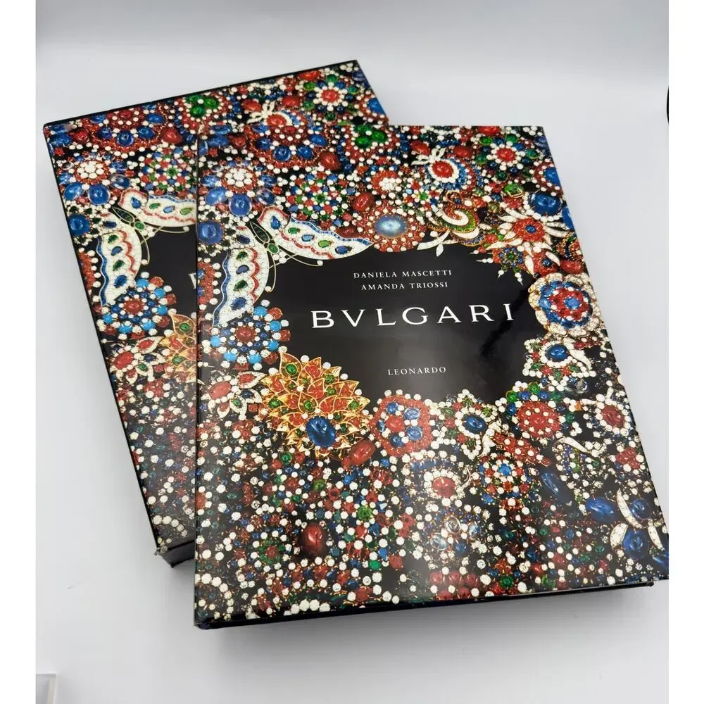 Signed BVLGARI 1996 1st Ed Book Inscribed by Bvlgari Jeweler Bahram Vaziri